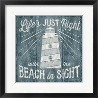 Up North III Framed Print