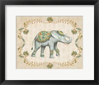 Framed 'Elephant Walk IV' border=