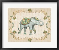 Elephant Walk IV Framed Print