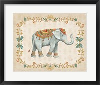 Elephant Walk II Framed Print