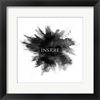 Framed Inspire Powder Explosion Black