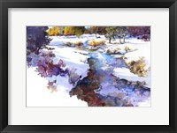 Framed Snake River Meadow - Keystone, Co.