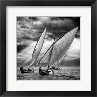 Framed Sailboats and Light