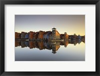 Framed Colourful Village