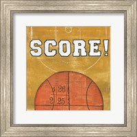 Framed 'On the Field II Score' border=