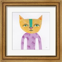 Framed 'Cool Cats IV' border=