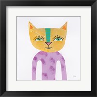 Framed 'Cool Cats IV' border=