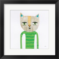 Framed 'Cool Cats III' border=