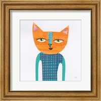 Framed 'Cool Cats II' border=