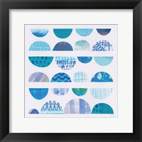 Half Moon Abstract II Framed Print