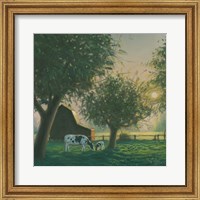 Framed 'Farm Life IV' border=