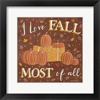 Autumn Enchantment V Framed Print