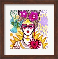 Framed Lady Antoniette