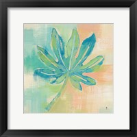 Beach Cove Leaves IV Framed Print