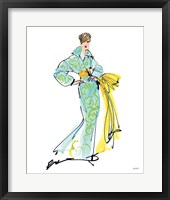 Colorful Fashion I Framed Print