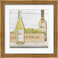 Framed 'Vintners Recess III' border=