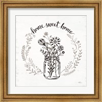 Framed 'Our Nest VII' border=