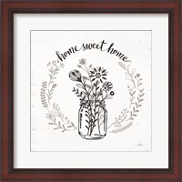 Framed 'Our Nest VII' border=