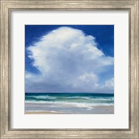 Framed 'Beach Clouds II' border=