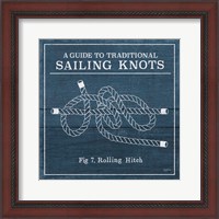 Framed 'Vintage Sailing Knots VIII' border=