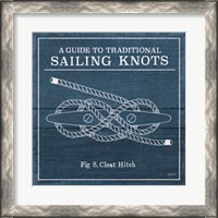 Framed 'Vintage Sailing Knots VII' border=