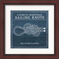 Framed 'Vintage Sailing Knots V' border=