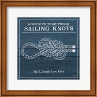 Framed 'Vintage Sailing Knots V' border=