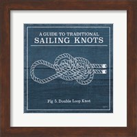 Framed 'Vintage Sailing Knots V' border=