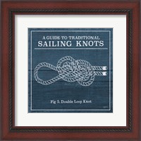 Framed 'Vintage Sailing Knots V' border=