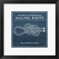 Framed 'Vintage Sailing Knots V' border=