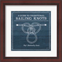 Framed 'Vintage Sailing Knots II' border=