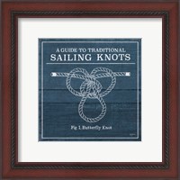 Framed 'Vintage Sailing Knots II' border=