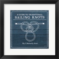 Framed 'Vintage Sailing Knots II' border=