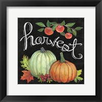 Autumn Harvest IV Square Framed Print