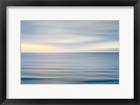 On the Horizon II no Border Framed Print