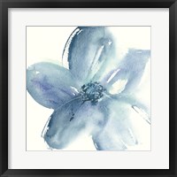 Indigo Mint I Framed Print