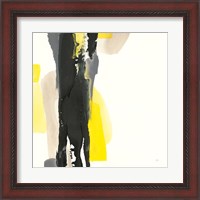 Framed 'Black and Yellow II' border=