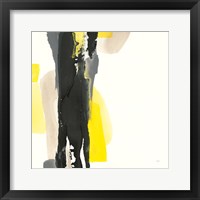 Framed 'Black and Yellow II' border=