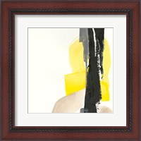 Framed 'Black and Yellow I' border=