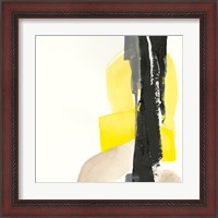 Framed 'Black and Yellow I' border=