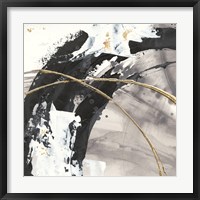 Gilded Arcs II Framed Print