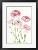 Light and Bright Floral V Framed Print