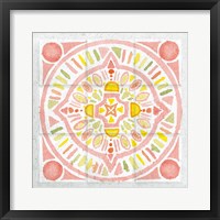 Citrus Tile IV Framed Print