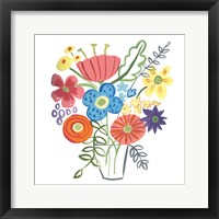 Floral Medley I Framed Print