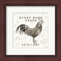 Framed 'Farmhouse Fresh II' border=