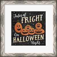 Framed 'Haunted Halloween VII' border=