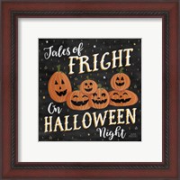 Framed 'Haunted Halloween VII' border=