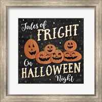 Framed 'Haunted Halloween VII' border=