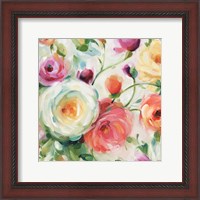 Framed 'Florabundance IV' border=