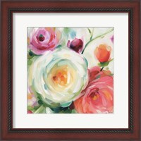 Framed 'Florabundance II' border=